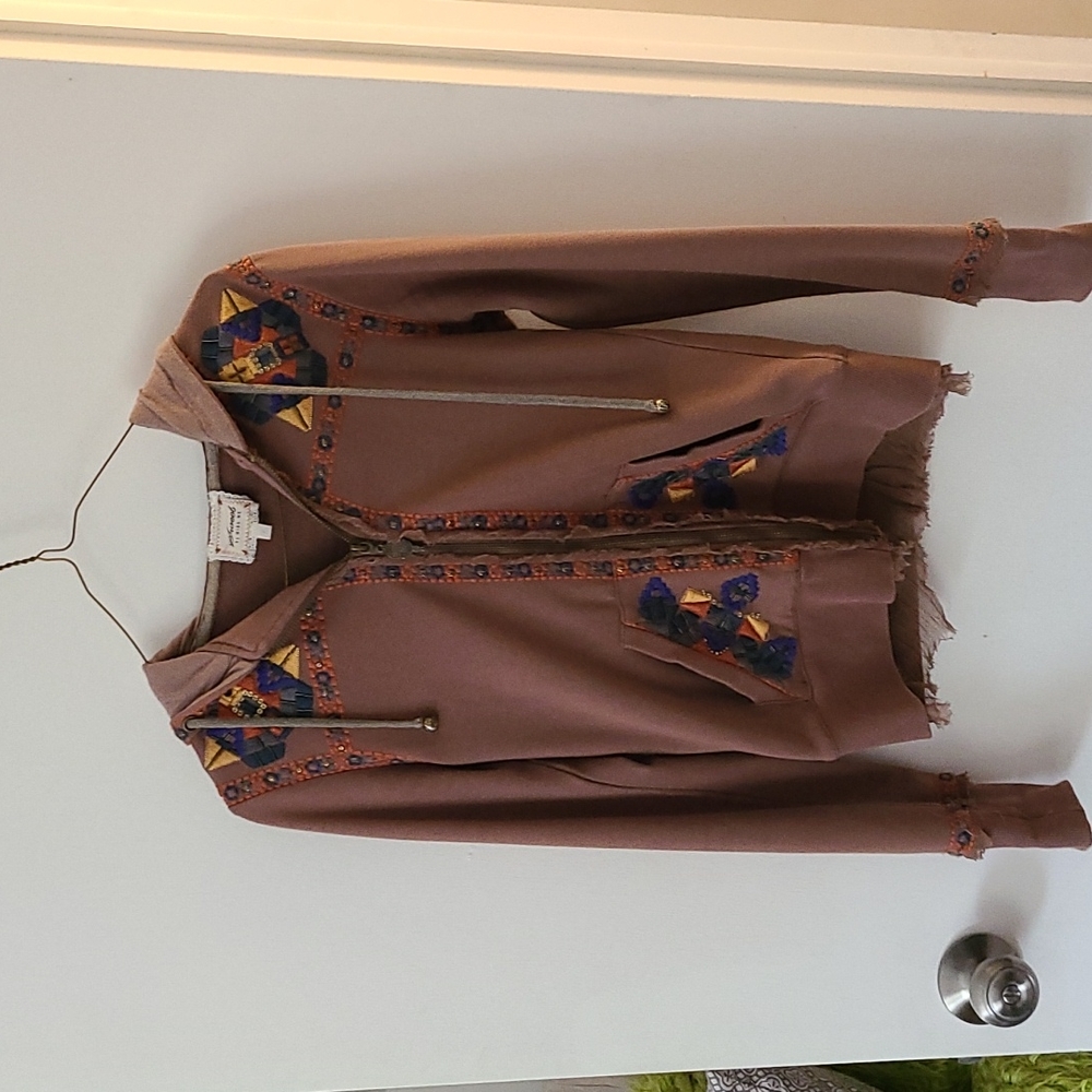 Miss Me Zip-Up, sz small